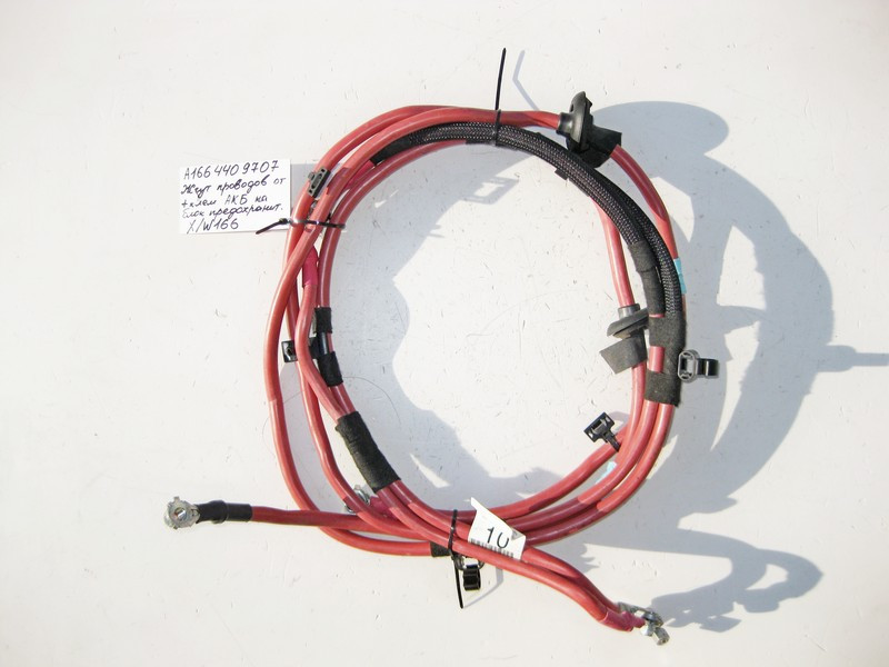 Mercedes-Benz  A1664409707 Силовий електропровід від клеми плюс до блоку силових запобіжників ML GLE W166 GL GLS X166 Одесса - изображение 1