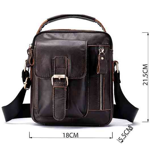 Сумка мужская Vintage 14702 Коричневая Киев