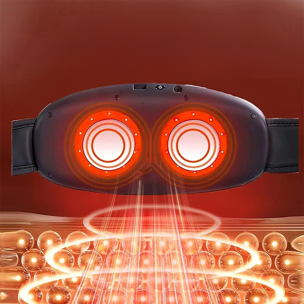 Пояс-масажер для схуднення і корекції фігури з таймером і підігрівом електричний для масажу: живота, стегон і спини, білий Кам'янець-Подільський - фото 7