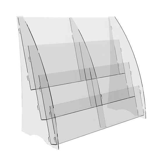 Буклетниця настільна EKOSTAR 6 ярусів Київ