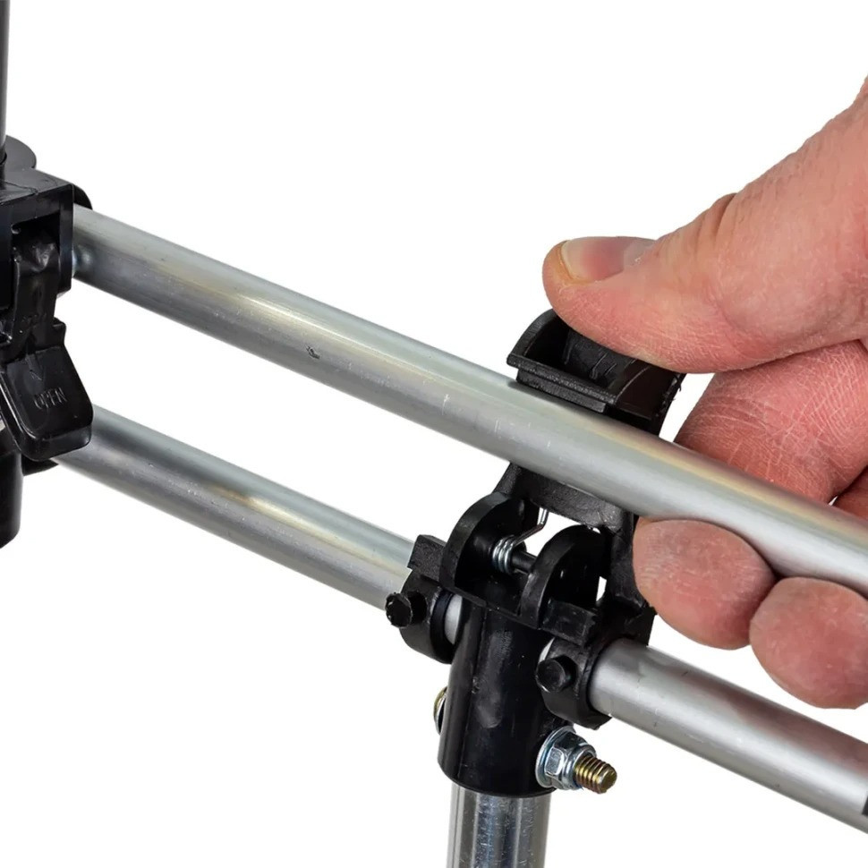 Візок ручний складний з телескопічною ручкою г/п 70 кг Rockforce RF-GZS70A Одеса - фото 4