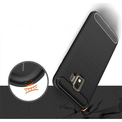 Чехол для мобильного телефона Laudtec для Samsung Galaxy J2 Core Carbon Fiber (Black) (LT-J2C) Винница - изображение 8