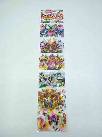 Прикраса на яйця 7 яєць "Метелики" (100 шт.) Харків