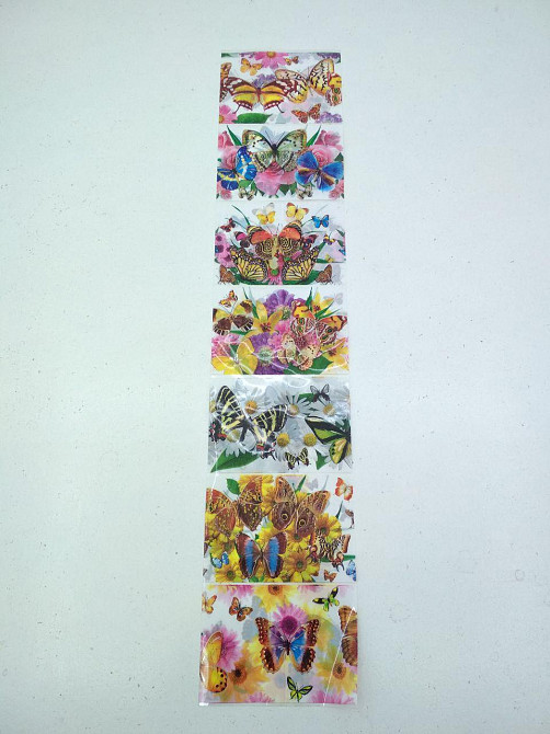 Прикраса на яйця 7 яєць "Метелики" (100 шт.) Харків - фото 1