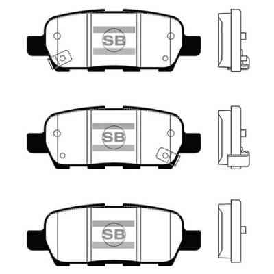 Гальмівні колодки HI-Q SP1250 Вінниця