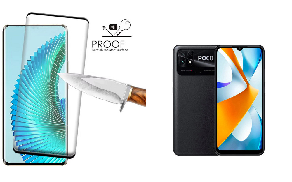 Захисне скло HyperGlass Pro для Poco C40 – максимальна чутливість та захист Київ - фото 1