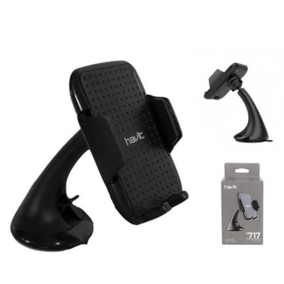 Тримач автомобільний для мобільного Havit HV-H717 чорний Житомир