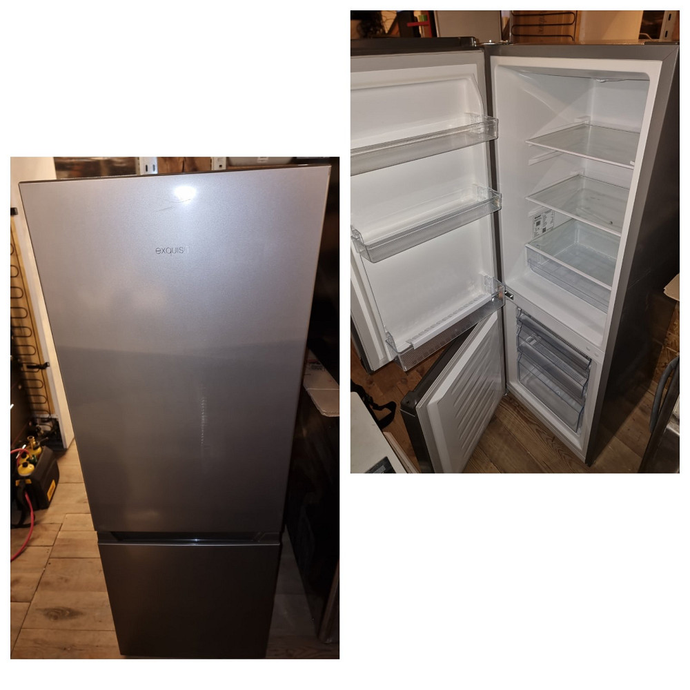 Холодильник Exquisit KGC231-60-010E Silver (Б клас) Луцк - изображение 1
