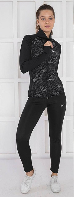 Женский спортивный костюм Nike W Nsw Essntl Pqe Trk Suit,производство Турции. Киев - изображение 3