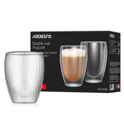 Набір склянок Ardesto 350 мл 2 шт (AR2635BN) Вінниця