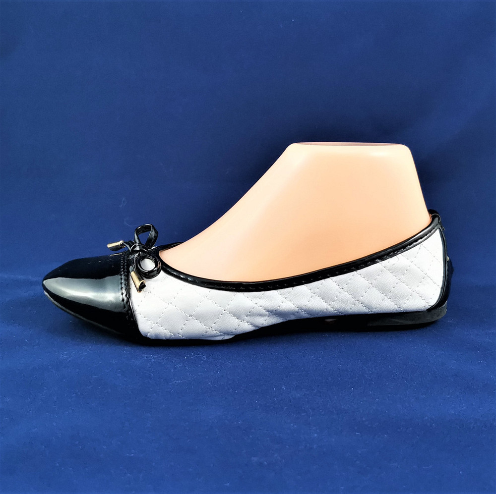 . Жіночі Балетки Білі Мокасини Туфлі (розміри: 36,37,38,39) — 08-3 Дніпро - фото 4