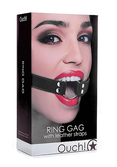 Кляп Ring Gag - Black Sex Aura Киев - изображение 1