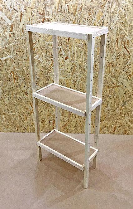 Етажерка розбірна "Честер" 3 полиці 30х60х150 Миколаїв - фото 4