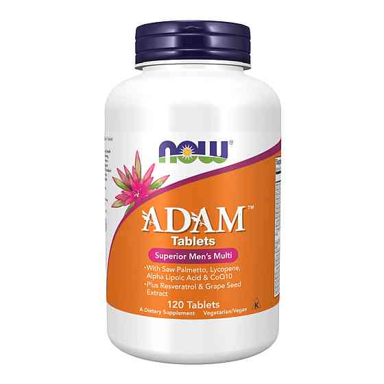 Витамины для мужчин Now Foods Adam 120 tabs Киев