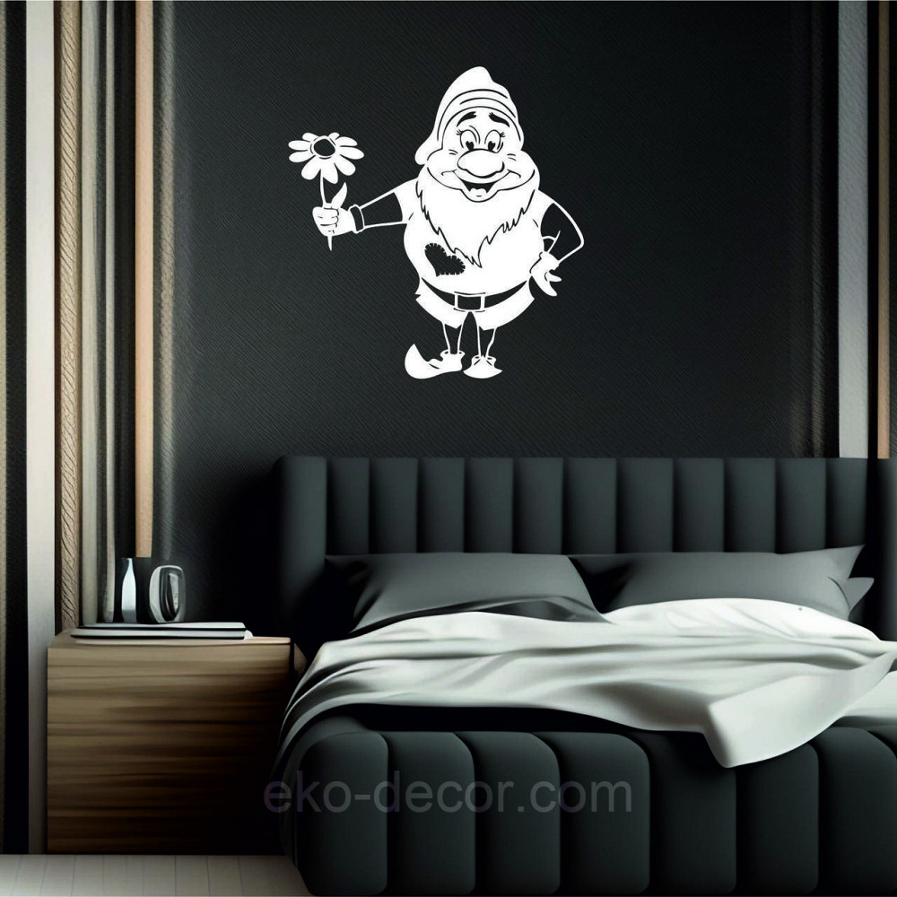 Декоративное настенное Панно «Гномик», Декор на стену 70*66 см Киев - изображение 5