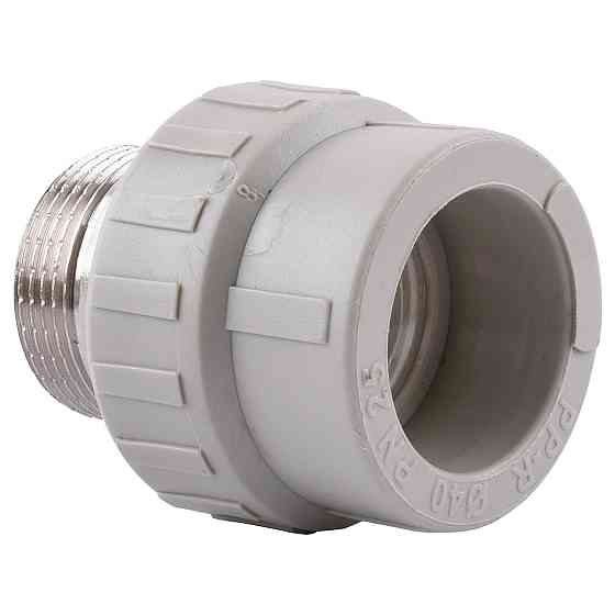 Муфта наружная резьба под ключ Vsplast PPR 40x1 1/4″ 1005 (000004291) Киев