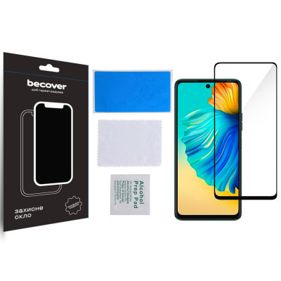 Стекло защитное BeCover Tecno Camon 19 (CI6n)/19 Pro (CI8n) Black (708162) Винница - изображение 3
