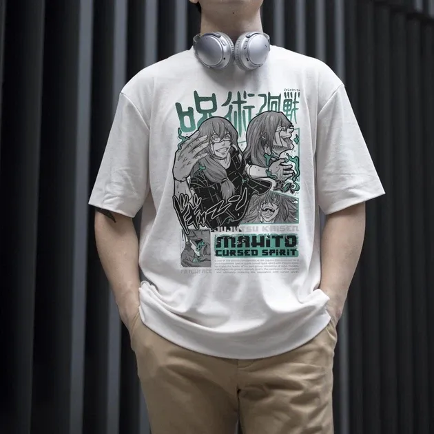 Футболка чоловіча з  принтом Магическая Битва Махито WE Розмір 48 Дніпро - фото 3