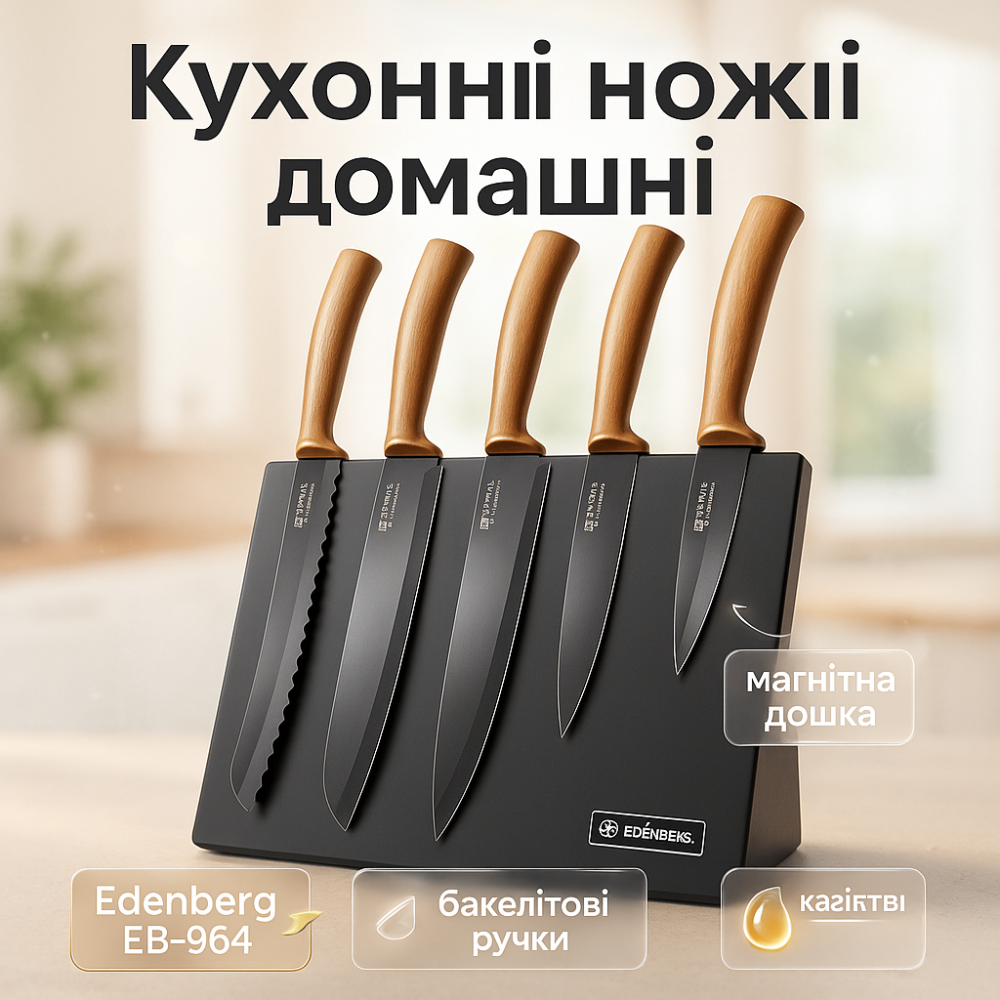 Кухонні ножі з хорошої сталі, Товари для кухні ножі Хороші кухонні для побутового використання MZ-59 Львів - фото 11