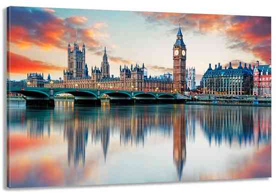 Картина полотно у вітальню / спальню      Велика Британія   MLP_229 ( 60х30см ) 70x140 см Київ