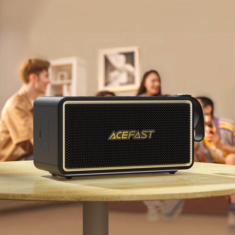 Портативная колонка ACEFAST K3 Max portable wireless speaker Black Одесса - изображение 7