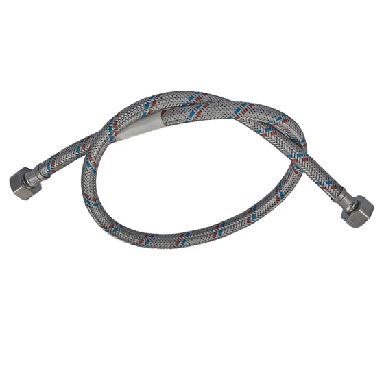 Гнучкий шланг для підключення води Гайка 1/2'' - Гайка 1/2'' (120 см) ZERIX (ZX1555)   ( 26648 ) Харьков
