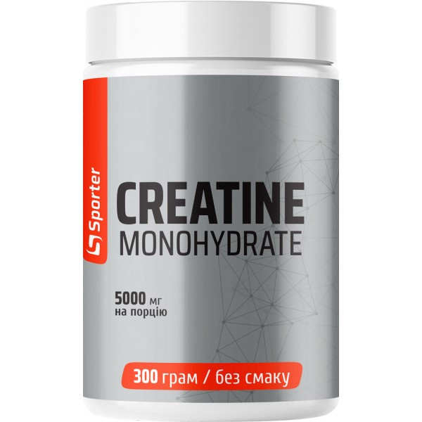 Креатин моногидрат Sporter Creatine monohydrate 300 гр Луцк - изображение 1