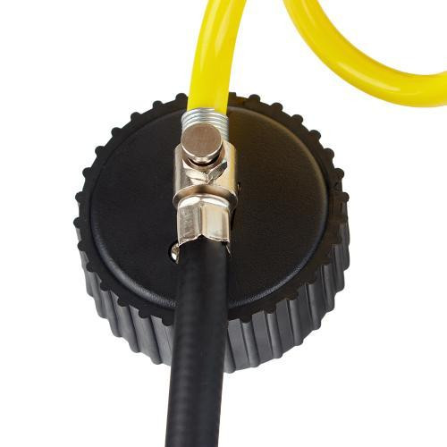 Автокомпрессор Вулкан KA-B12122 150psi 25А 90л с клеммами, 7,5м шлангом и дефлятором, 2 цилиндра, фонарь Харьков - изображение 4