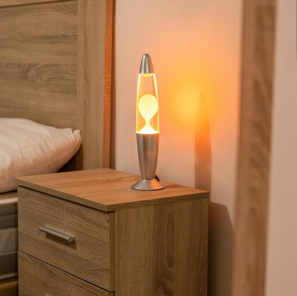 Нічник-світильник Лава лампа 37см,25Вт,від 220В,Помаранчевий SBR Київ - фото 10