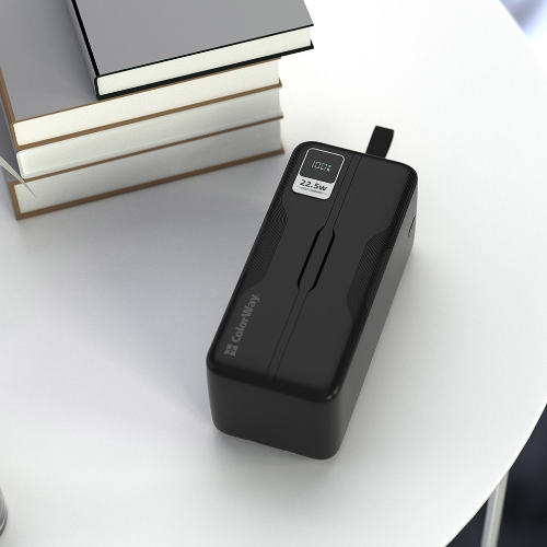 Павербанк 50000mAh ColorWay CW-PB500LPC5BK-PDD QC+PD чорний Житомир