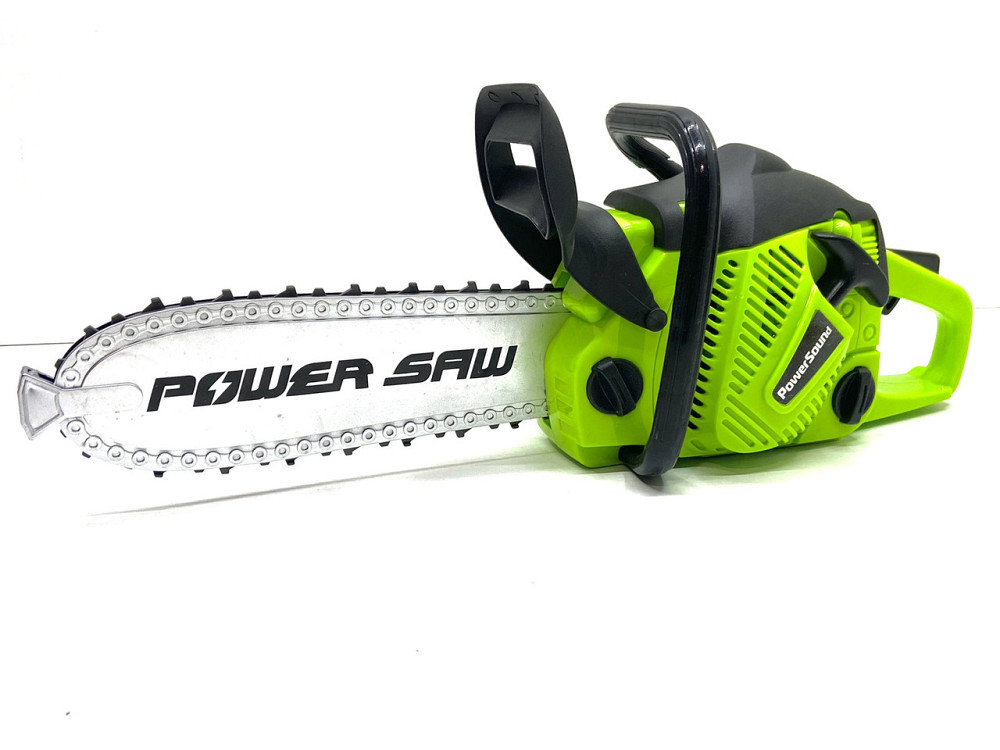 Бензопила Wei Da іграшкова звук рухома стрічка Салатова (192G) Чернігів - фото 1