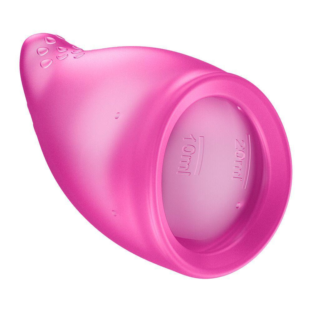 Менструальная чаша Fun Factory FUN CUP SIZE A Magenta, многоразовая, диаметр 4 см, объем 20 мл Sex Aura Киев - изображение 2