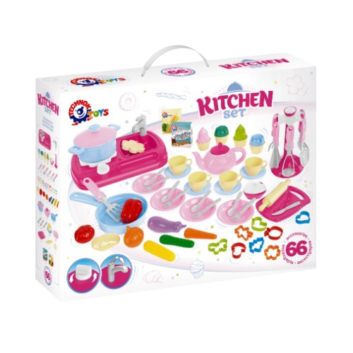 Іграшкова Кухня + Набір посуду Технок 7280 Житомир