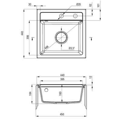 Мийка кухонна Deante Zorba (ZQZ S103) Вінниця