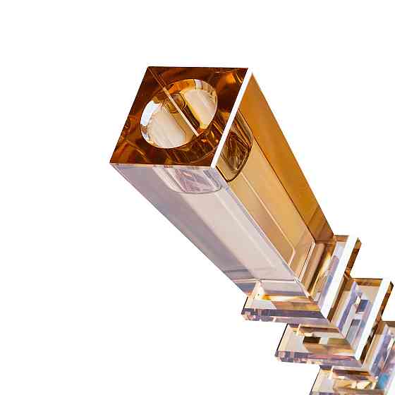 Свічник 25 (см) скляний високий HP36555M Київ