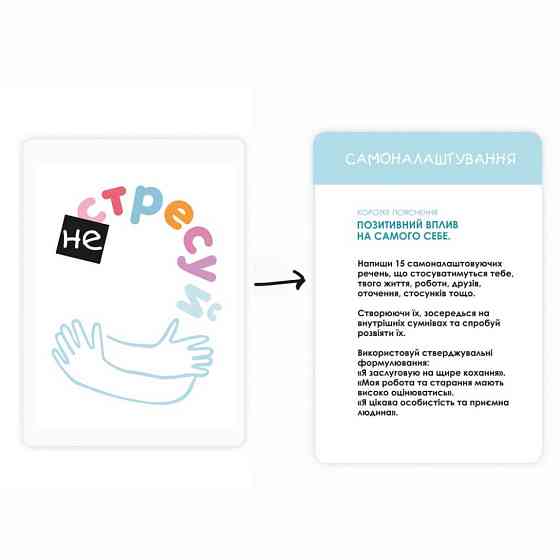 Настольная игра «Не стрессуй» 0023MG 52 задания Винница