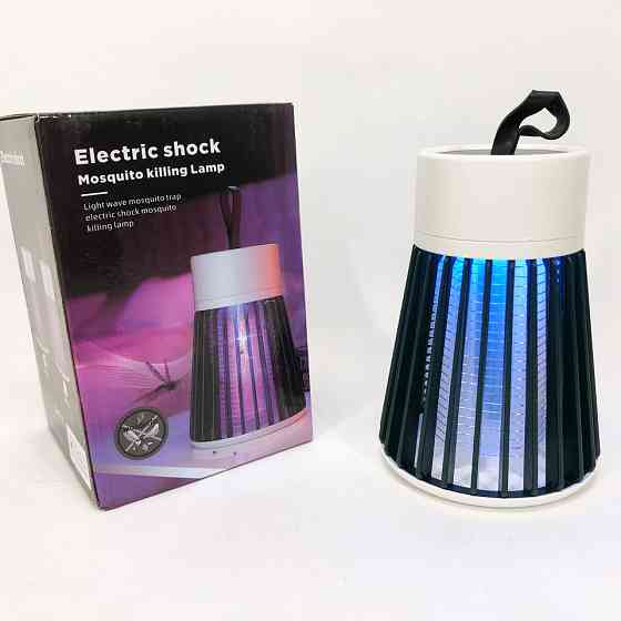 Уничтожитель насекомых для дома Electronic shock Mosquito killing lamp НА АККУМУЛЯТОРЕ для похода на природу NP-29 Львов