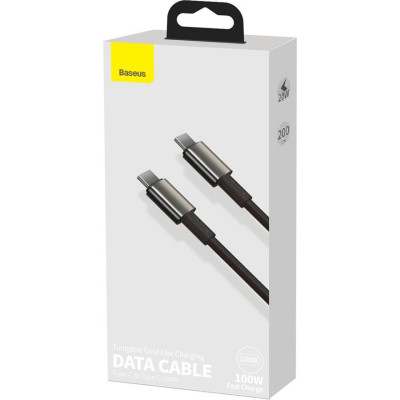 Дата кабель USB-C to USB-C 2.0m 100W black Baseus (CATWJ-A01) Вінниця - фото 4