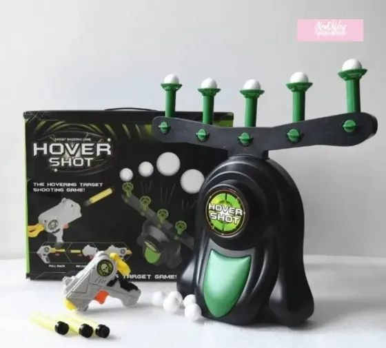 Воздушный тир детский игровой набор Hover Shot Стрельба по парящим шарикам летающие мишени Коломыя