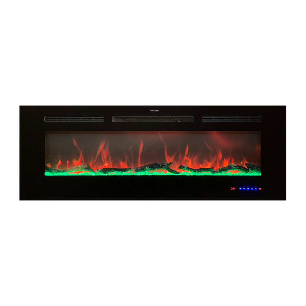 Электрокамин с обогревом Royal Galaxy 60 RS со звуком, россыпными дровами, кристаллами, цветами плам Львов - изображение 10