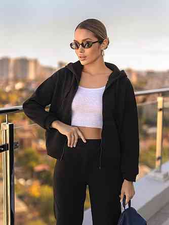 Утепленный спортивный костюм женский 