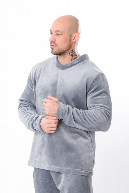 Пижама мужская теплая (домашний мужской комплект) махра топ Киев - изображение 2