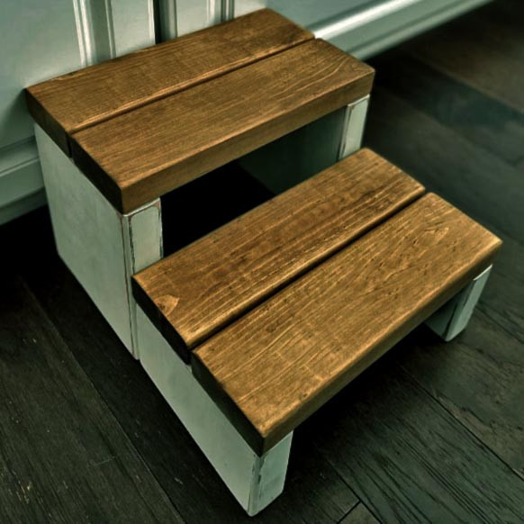 Лавка-сходинка "Калдарія" шеббі-мускат Миколаїв - фото 1