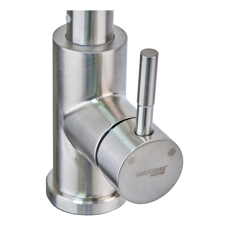 Кухонний змішувач з висувною лійкою Mixxus SUS 014-B (SS0023) - стильний та зручний Харків - фото 3