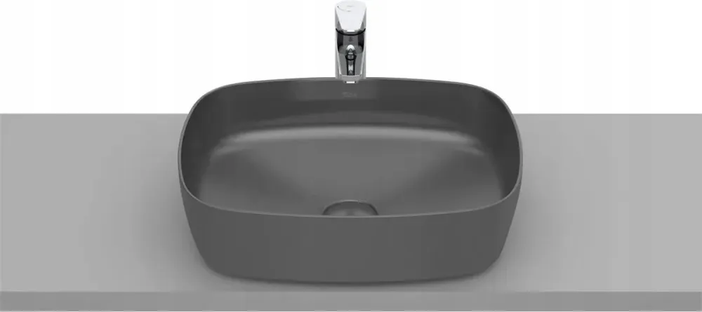 Раковина  Roca Inspira 50X37Cm Soft Fineceramic Onyks (A327500640) Київ - фото 1