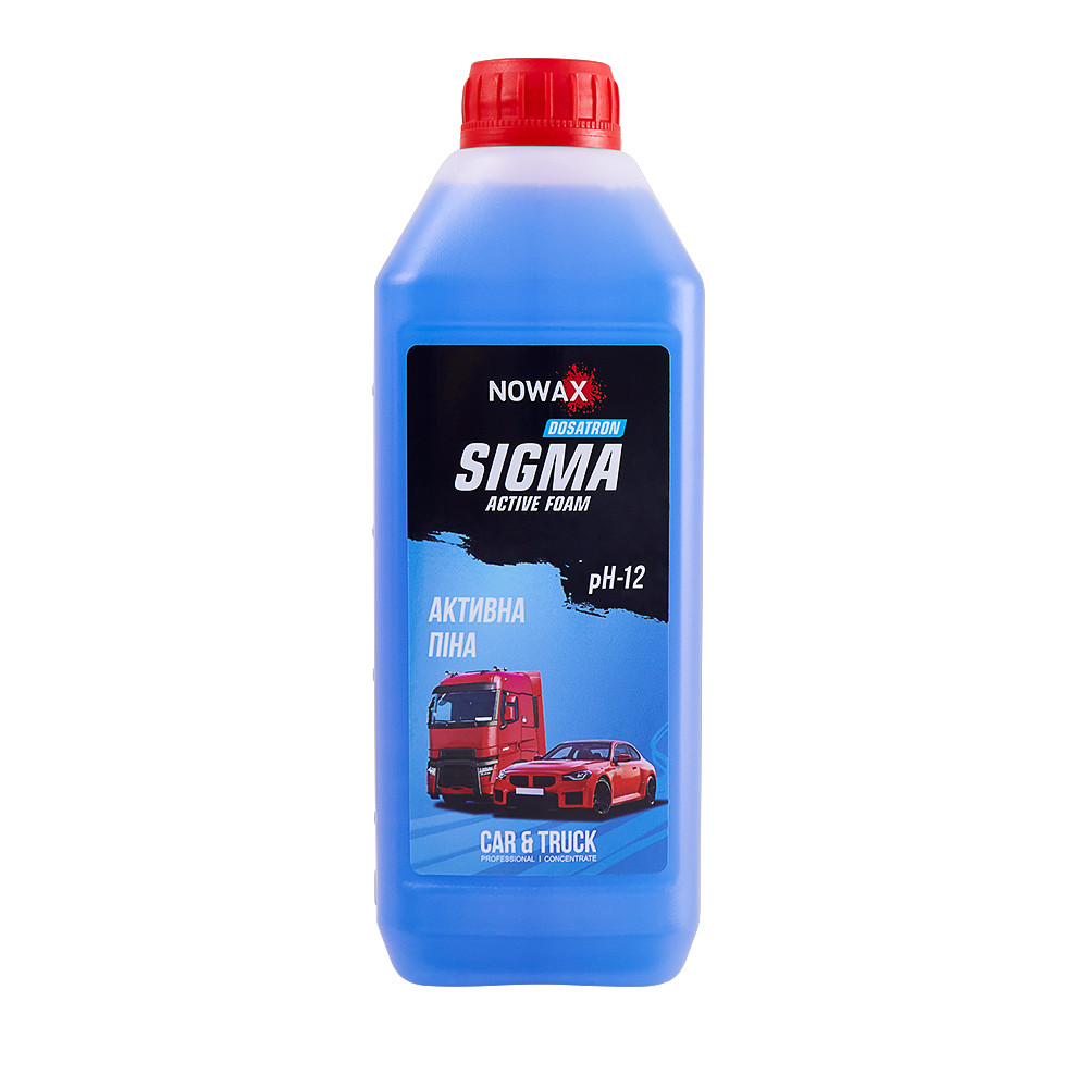 Активная пена Nowax Sigma Active Foam Dosatron концентрат для бесконтактной мойки 1л Львов - изображение 1