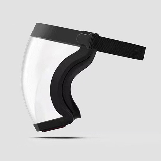 Повнолицева маска із змінним фільтром, прозора, Захисна маска від пилу, води, бруду, вітру Київ - фото 3