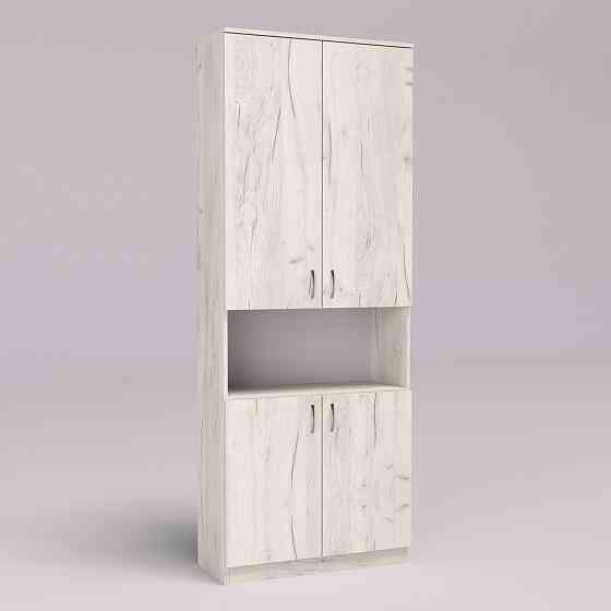 Шкаф ОШК-2, Дуб Крафт Білий, 800/340/2100 Львов