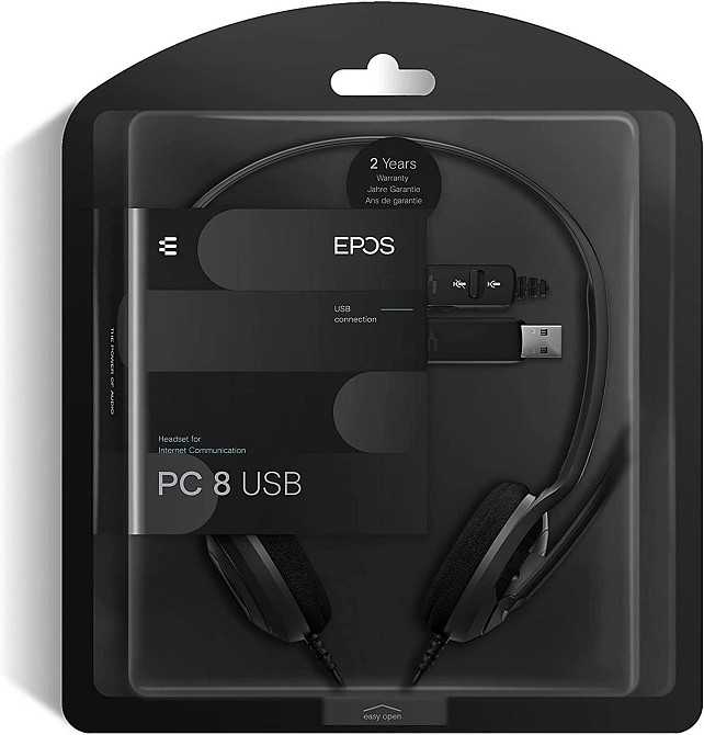Гарнітура Epos PC 8 Chat (1000432) Чорний Харьков - изображение 16