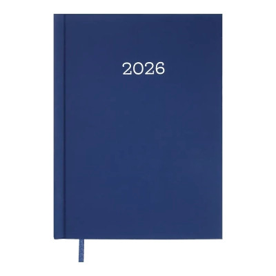 Еженедельник Buromax датированный 2026 MONOCHROME A5 синий (BM.2160-02) Винница - изображение 1